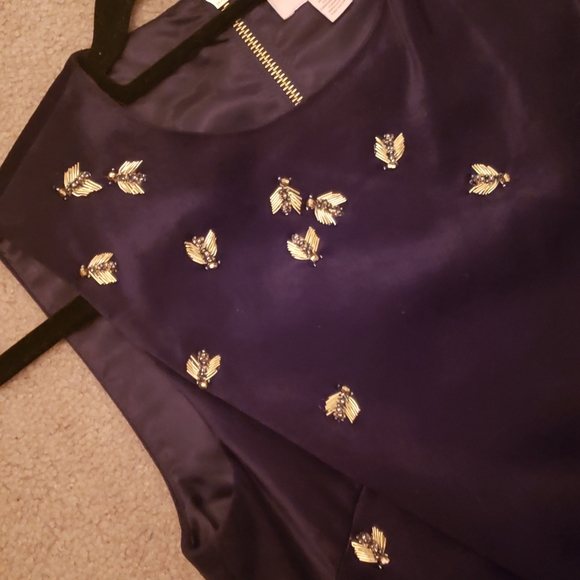Ted Baker Embellished Bee Dress - Picture 4 of 8